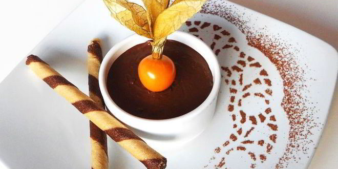 Рецепт шоколадна-кокосового мусс