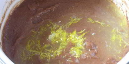 Шаг 1: шоколадна-манного мусс