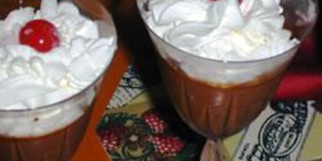 Рецепт шоколадного мусса без яиц