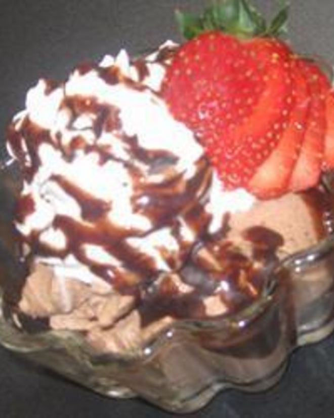 Рецепт шоколадного мусса без яиц