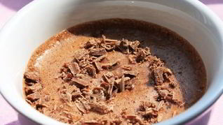 Рецепт Шоколадного мусса с коньяком