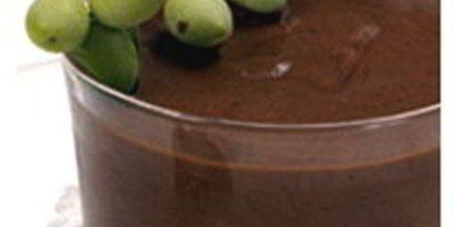 Рецепт шоколадного мусса с оливковыма маслома