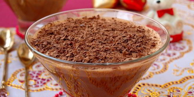 Рецепт сливочно-шоколадного мусс