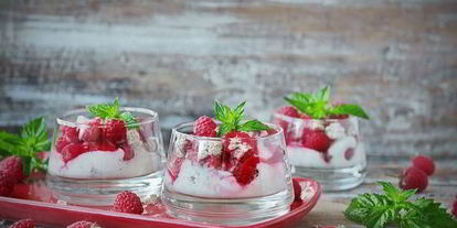 Шаг 6: сливочного мусса с малиной и лимонными отрубями