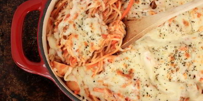 Рецепт спагетти муссолини