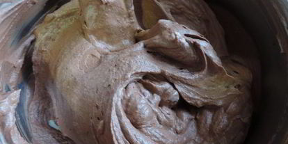 Шаг 19: торта-купола цукотто с апельсиновым и шоколадным муссами