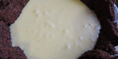 Шаг 21: торта-купола цукотто с апельсиновым и шоколадным муссами