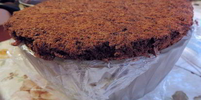 Шаг 22: торта-купола цукотто с апельсиновым и шоколадным муссами