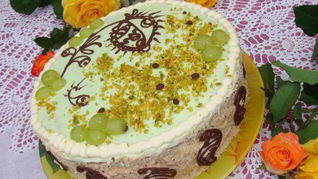 Рецепт Торта-мусса Фруктовая мелодия