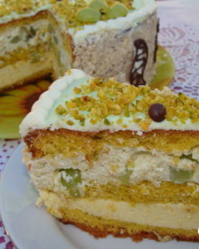 Рецепт торта-мусса фруктовая мелодия