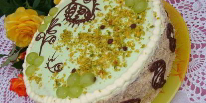 Шаг 15: торта-мусса фруктовая мелодия