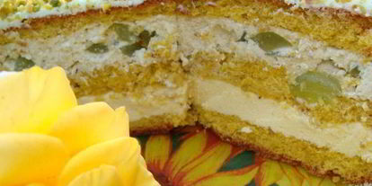 Шаг 17: торта-мусса фруктовая мелодия