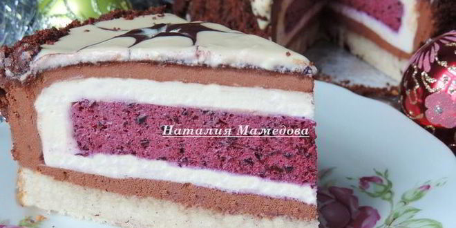 Рецепт торта-мусса новогодняя фантазия