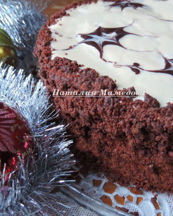 Рецепт торта-мусса новогодняя фантазия