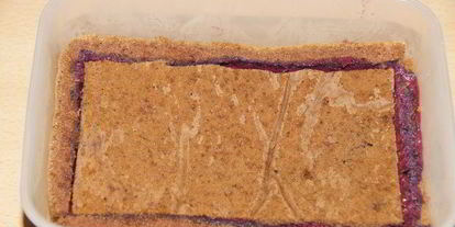 Шаг 2: торта-мусса с черникой