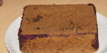 Шаг 3: торта-мусса с черникой