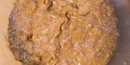 Шаг 14: торта-мусса с клюквой и пралине