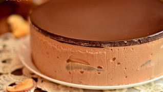 Рецепт Торта-Мусса Шоколадно-грушевый