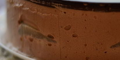 Шаг 16: торта-мусса шоколадно-грушевый