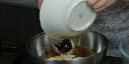 Шаг 6: торта-мусса три шоколада