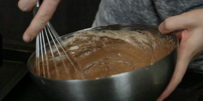 Шаг 8: торта-мусса три шоколада