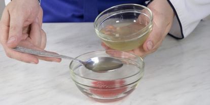 Шаг 1: трехцветного шоколадного мусса