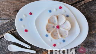 Рецепт Творожного мусса с ягодами и злаками