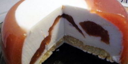 Шаг 4: творожного мусса в персиковом желе