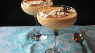 Рецепт Тыквенного мусса с белым шоколадом и апельсином