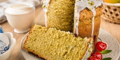 Шаг 18: фисташкового пасхального кулича