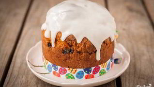 Рецепт Глазури для кулича нелипкая