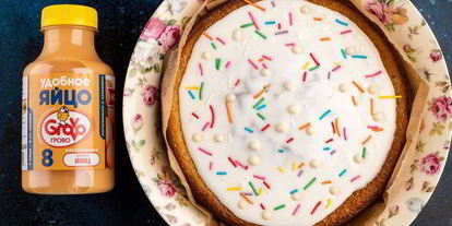 Шаг 7: кулича бездрожжевого