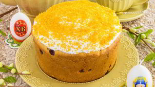 Рецепт Кулича на ряженке