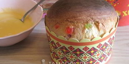 Шаг 12: кулича на сметане с цукатами