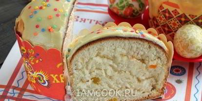 Шаг 13: кулича на сметане с цукатами