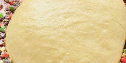 Шаг 23: кулича на желтках и топленом масле