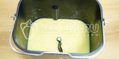 Шаг 2: кулича в хлебопечке