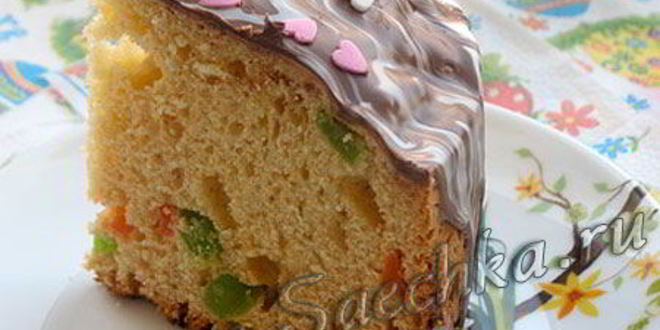 Рецепт кулича