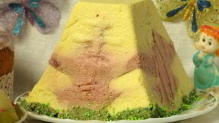 Рецепт Молочно-мятной пасха Цветок