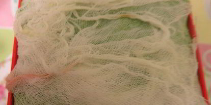 Шаг 23: молочно-мятной пасха цветок