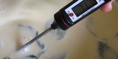 Шаг 5: молочно-мятной пасха цветок