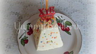 Рецепт Пасхи Царской — творожной