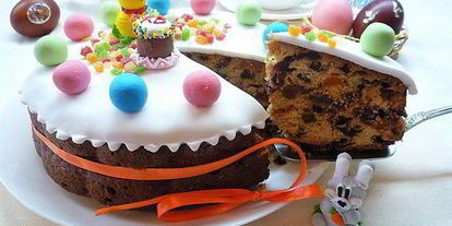 Шаг 13: пасхального кулича-кекса симнель