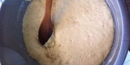 Шаг 1: пасхального кулича на закваске без дрожжей