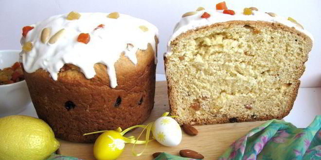 Рецепт Пасхального монастырского кулича