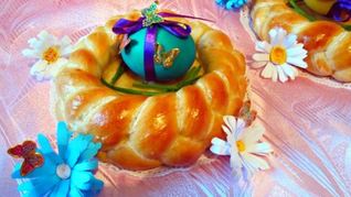 Рецепт Пасхальных плетенок для яиц