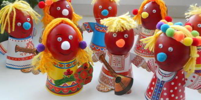 Рецепт пасхальных яиц