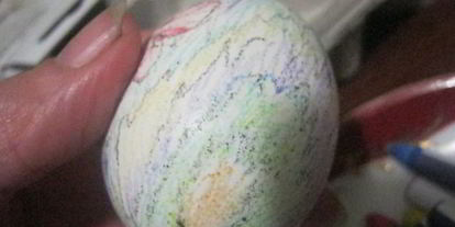 Шаг 2: расписных пасхальных яиц