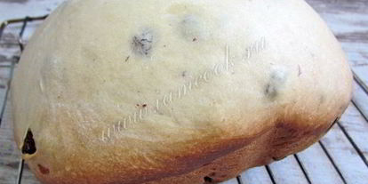 Шаг 7: сдобного кулича с изюмом в хлебопечке