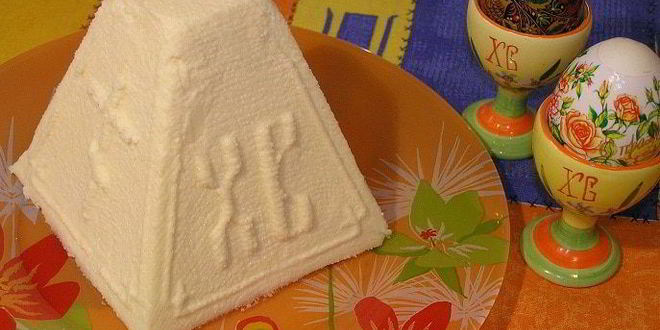 Рецепт сырой царской пасхи